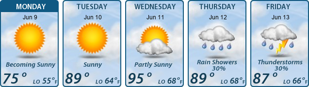 5-Day Forecast