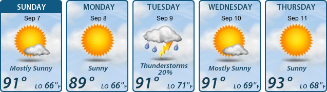 5-Day Forecast