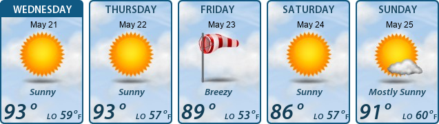 5-Day Forecast