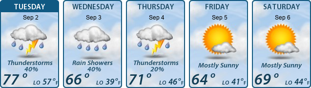 5-Day Forecast