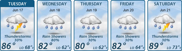 5-Day Forecast