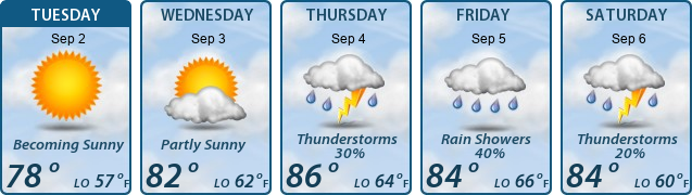 5-Day Forecast