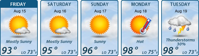 5-Day Forecast