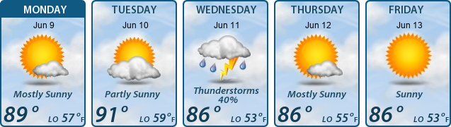 5-Day Forecast