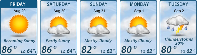 5-Day Forecast