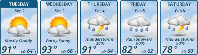 5-Day Forecast