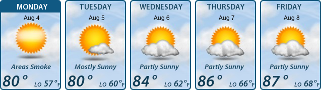 5-Day Forecast