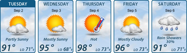 5-Day Forecast