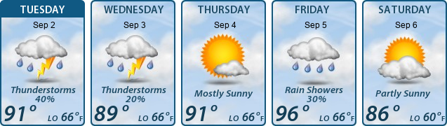 5-Day Forecast