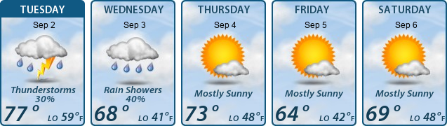 5-Day Forecast
