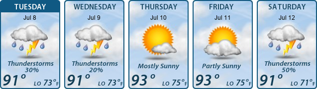 5-Day Forecast
